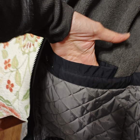 Lands' End Jacket - Black & Gray - Picture 11 of 14